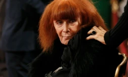 La couturiÚre Sonia Rykiel à l'Elysée le 26 novembre 2013