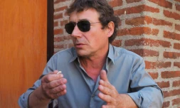 Le photographe belge Laurent Van der Stockt, le 7 septembre 2017 à Perpignan