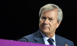 Vincent Bolloré le 19 avril 2018 à Paris