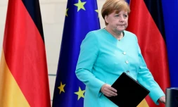 Angela Merkel le 24 juin 2016 à Berlin