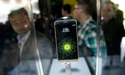 Le nouveau smartphone LG G5 présenté à Barcelone le 21 février 2016