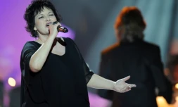 Maurane lors des 25e Victoires de la Musique le 6 mars 2010 Ă Paris