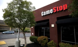 Un magasin GameStop à Emeryville (Californie), en mars