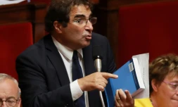 Le chef des députés Républicains Christian Jacob à l'Assemblée nationale, le 28 juillet 2017