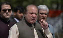 Le Premier ministre Nawaz Sharif, le 15 juin 2017 à Islamabad