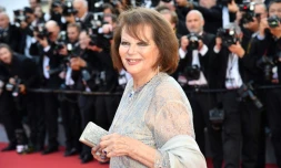 L'actrice Claudia Cardinale Ă Cannes le 23 mai 2017