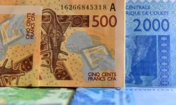 Des francs CFA en septembre 2017 en Côte d'Ivoire