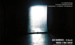 Affiche du spectacle &quot;Viens dedans, écoute comme je suis presque nu&quot;