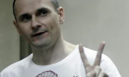 Le réalisateur ukrainien Oleg Sentsov au tribunal de Rostov-sur-le-Don en Russie, le 26 juillet 2015