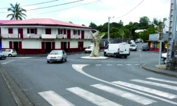 Rue Desbassyns à Sainte-Marie (Photo D.R)