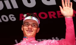 Remco Evenepoel Ă Ortona, Italie, le 6 mai 2023