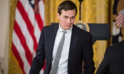 Jared Kushner, gendre et proche collaborateur du président américain Donald Trump,  le 16 février 2017 à La Maison Blanche