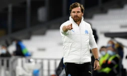 L'entraßneur de l'OM André Villas-Boas, lors d'un match contre Porto, le 25 novembre 2020 à Vélodrome