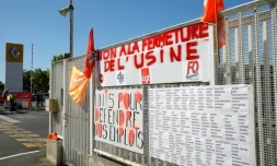 L'entrée de l'usine Renault à Choisy-le-Roi (Val-de-Marne), le 29 mai 2020