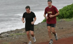 Laurent Wauquiez  et Nicolas Sarkozy photo d'archive