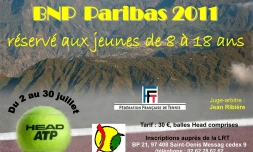 Le circuit vacances se déroulera du 2 au 30 juillet 2011