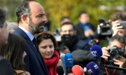 Edouard Philippe Ă Saint-Ouen le 4 novembre 2019