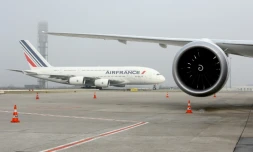Un A380 d'Air France sur le tarmac de l'aéroport Charles-de-Gaulle, à Roissy, le 2 décembre 2016