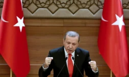 Le président turc Recep Tayyip Erdogan, à Ankara, le 20 janvier 2016