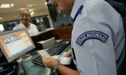 Contrôle de la police des frontières