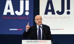 Le maire de Bordeaux et candidat à la primaire de la droite à Lille le 18 novembre 2016