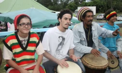 Hommage à Bob Marley à Piton Sainte-Rose