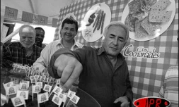 Dominique Strauss-Khan lors d'un séjour à La Réunion (Photo archives)