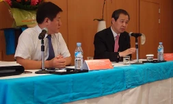 Mardi 17 mai 2011 - Présentation de la visite à La Réunion de WU Bangguo, numéro 2 du gouvernement chinois, en présence de SEM Kong Quan, ambassadeur de Chine en France