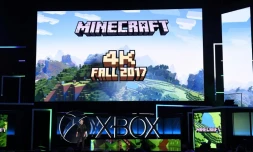 Présentation de la nouvelle console de jeux Xbox One X, le 11 juin 2017 à Los Angeles