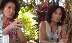 Jeudi 19 mai 2011 - Présentation de l'exposition artisanale dédiée aux mamans (Photo Emilie Sorres)