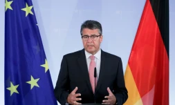 Le ministre allemand des Affaires étrangères Sigmar Gabriel à Berlin le 20 juillet 2017