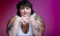 La DJ Barbara Butch pose le 5 mars 2026 à Paris 