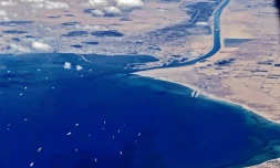 Des centaines de bateaux ont attendu pendant six jours fin mars le déblocage du canal de Suez