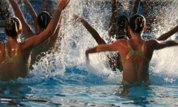 Natation synchronisée (Photo : Club Albatros)...