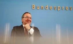 Le ministre allemand de la Défense Boris Pistorius, le 12 juin 2024 à Berlin