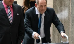 Harvey Weinstein arrive à une audience criminelle à New York, le 11 décembre 2019