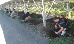 Des animations de découverte ont été menées sur le terrain par les lycéens