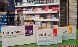 Actos et Competact, retirés du marché le 11 juillet 2011 (Photo Marine Veith)