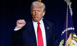 Donald Trump au Washington Hilton à Washington DC, le 6 février 2025