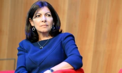 La maire PS de Paris Anne Hidalgo, le 30 mai 2016 à Paris