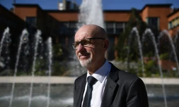 Georges Salines, président de l'association "13-Novembre: Fraternité et Vérité", le 4 octobre 2016 à Paris