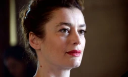 L'ex-étoile Aurélie Dupont, lors d'une conférence à Paris le 15 avril 2015