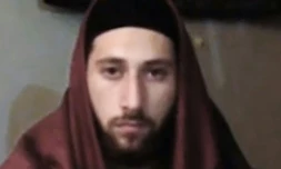 Capture d'écran de la video fournie le 27 juillet 2016 par Amaq News Agency, montrant Abdel Malik Petitjean