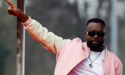 Le rappeur Gims Ă Paris, le 25 janvier 2026