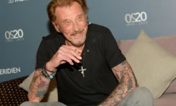 Johnny Hallyday le 29 avril 2016 à Noumea 