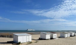 "Chalets" devant être détruits à Blériot-Plage, le 16 août 2021