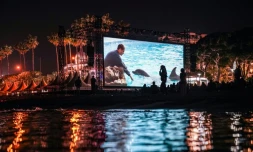 Projection du film "Le Grand Bleu" à Cannes, le 11 mai 2018