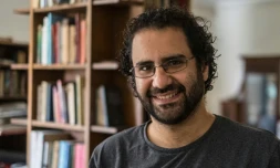 Alaa Abdel Fattah le 17 mai 2019 à son domicile au Caire