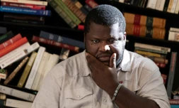 L'auteur canado-haïtien Thélyson Orélien à Manosque, le 24 septembre 2026