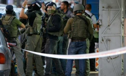 Les forces de sécurité israéliennes à Jérusalem aprÚs une attaque, le 8 mars 2016